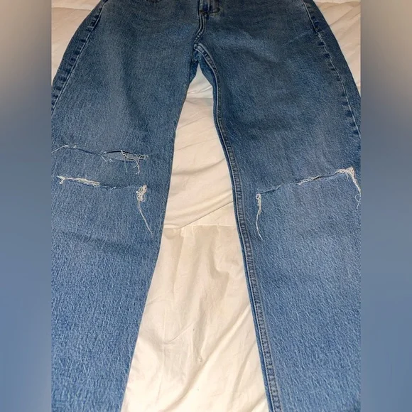 Abercrombie & Fitch Light Blue Denim Jeans - Picture 3 of 5